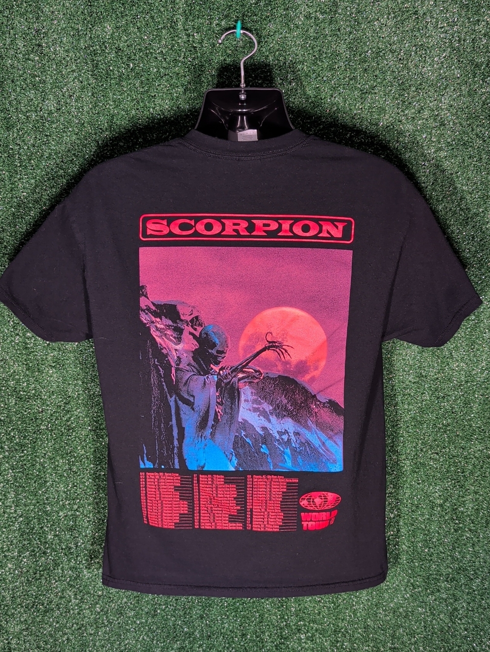 Drake Scorpion 2018 World Tour Rap Hip-Hop Concert T-shirt Size L